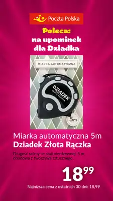 Poczta Polska - gazetka promocyjna Prezenty na dzień Babci i Dziadka od wtorku 09.01 do niedzieli 28.01 - strona 32 Poczta Polska - gazetka promocyjna Prezenty na dzień Babci i Dziadka od wtorku 09.01 do niedzieli 28.01 - strona 32