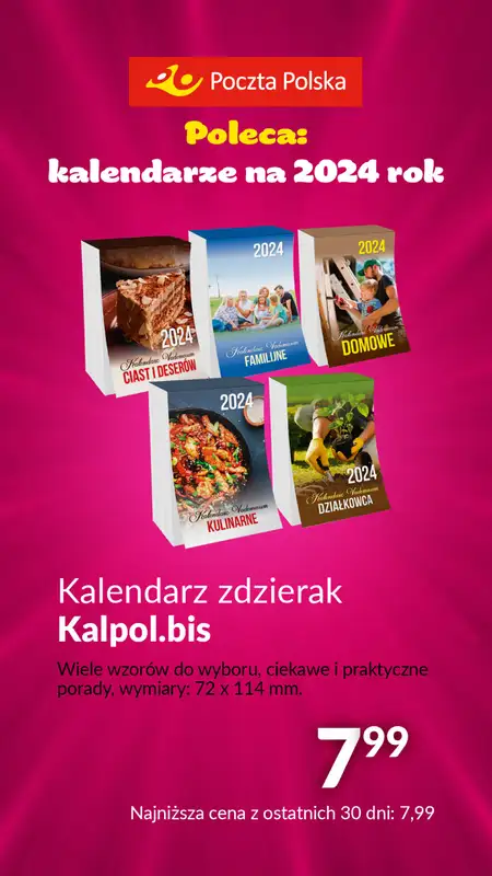 Poczta Polska - gazetka promocyjna Prezenty na dzień Babci i Dziadka od wtorku 09.01 do niedzieli 28.01 - strona 8