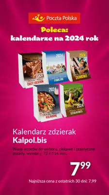 Poczta Polska - gazetka promocyjna Prezenty na dzień Babci i Dziadka od wtorku 09.01 do niedzieli 28.01 - strona 8 Poczta Polska - gazetka promocyjna Prezenty na dzień Babci i Dziadka od wtorku 09.01 do niedzieli 28.01 - strona 8
