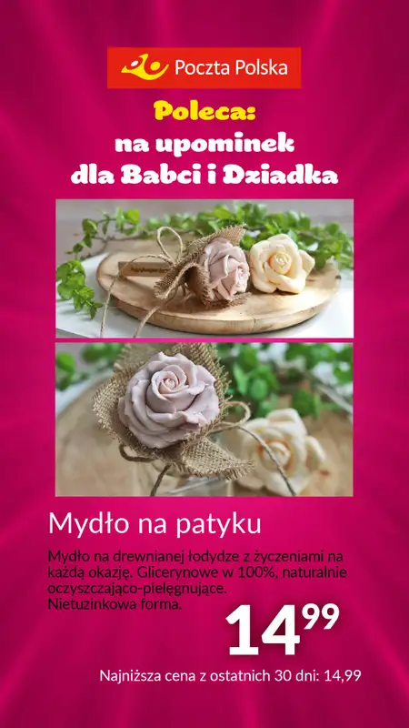 Poczta Polska - gazetka promocyjna Prezenty na dzień Babci i Dziadka od wtorku 09.01 do niedzieli 28.01 - strona 21