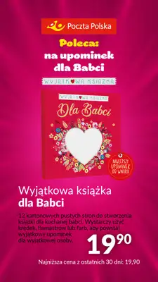 Poczta Polska - gazetka promocyjna Prezenty na dzień Babci i Dziadka od wtorku 09.01 do niedzieli 28.01 - strona 18 Poczta Polska - gazetka promocyjna Prezenty na dzień Babci i Dziadka od wtorku 09.01 do niedzieli 28.01 - strona 18