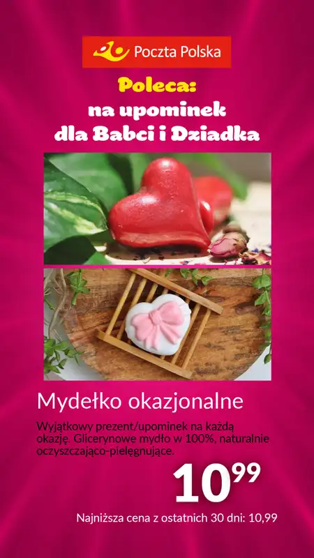 Poczta Polska - gazetka promocyjna Prezenty na dzień Babci i Dziadka od wtorku 09.01 do niedzieli 28.01 - strona 22