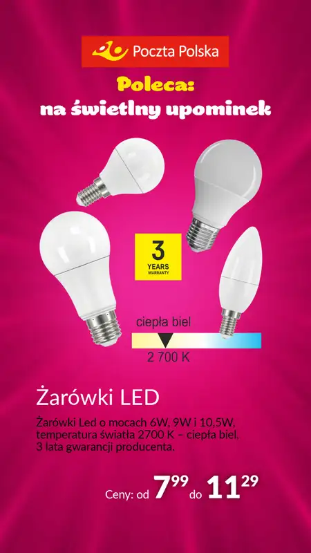 Poczta Polska - gazetka promocyjna Prezenty na dzień Babci i Dziadka od wtorku 09.01 do niedzieli 28.01 - strona 34