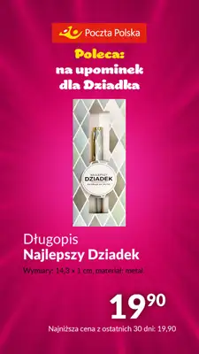 Poczta Polska - gazetka promocyjna Prezenty na dzień Babci i Dziadka od wtorku 09.01 do niedzieli 28.01 - strona 33 Poczta Polska - gazetka promocyjna Prezenty na dzień Babci i Dziadka od wtorku 09.01 do niedzieli 28.01 - strona 33