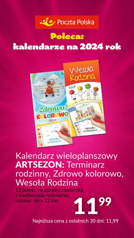 Poczta Polska - gazetka promocyjna Prezenty na dzień Babci i Dziadka od wtorku 09.01 do niedzieli 28.01 - strona 4