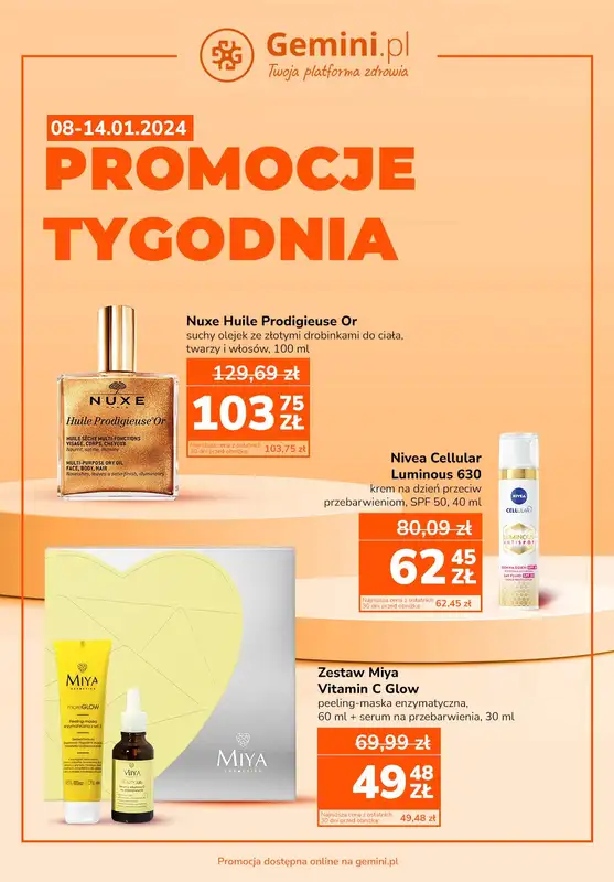 Gemini.pl - gazetka promocyjna Gazetka od środy 10.01 do niedzieli 14.01 - strona 2