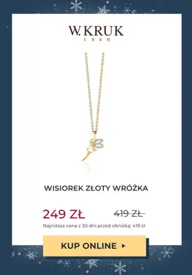 W.KRUK - gazetka promocyjna Do -50% wyprzedaż biżuterii od czwartku 11.01 do środy 17.01 - strona 8