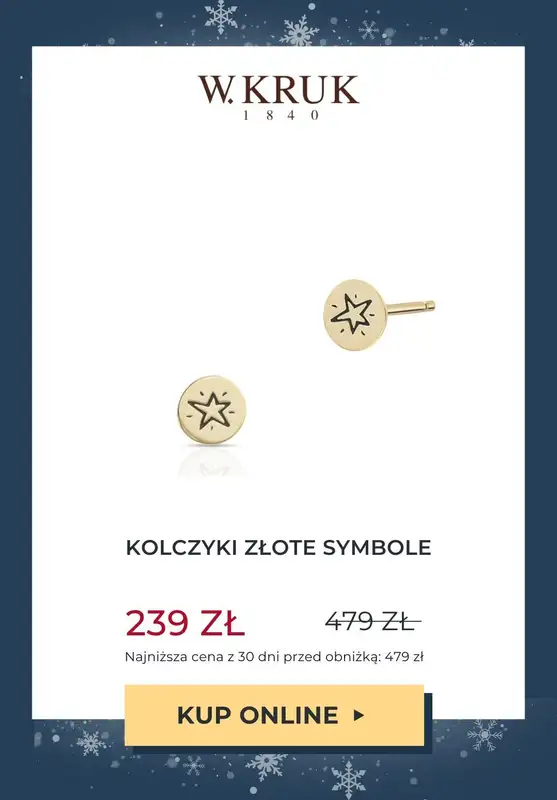 W.KRUK - gazetka promocyjna Do -50% wyprzedaż biżuterii od czwartku 11.01 do środy 17.01 - strona 5