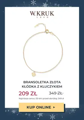 W.KRUK - gazetka promocyjna Do -50% wyprzedaż biżuterii od czwartku 11.01 do środy 17.01 - strona 2