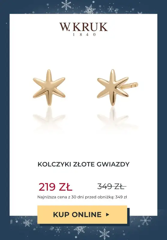 W.KRUK - gazetka promocyjna Do -50% wyprzedaż biżuterii od czwartku 11.01 do środy 17.01 - strona 3