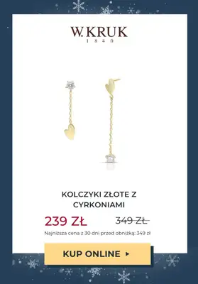 W.KRUK - gazetka promocyjna Do -50% wyprzedaż biżuterii od czwartku 11.01 do środy 17.01 - strona 6