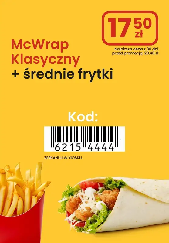 McDonald's - gazetka promocyjna Skorzystaj z nowych kuponów McDonald's! od piątku 12.01 do niedzieli 03.03 - strona 11