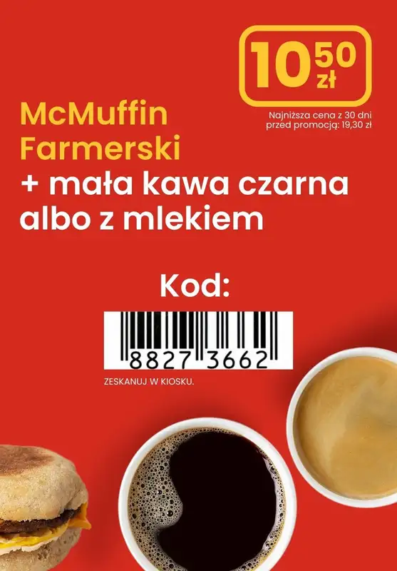 McDonald's - gazetka promocyjna Skorzystaj z nowych kuponów McDonald's! od piątku 12.01 do niedzieli 03.03 - strona 12