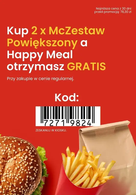 McDonald's - gazetka promocyjna Skorzystaj z nowych kuponów McDonald's! od piątku 12.01 do niedzieli 03.03 - strona 13