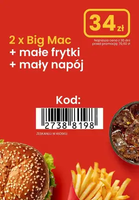 McDonald's - gazetka promocyjna Skorzystaj z nowych kuponów McDonald's! od piątku 12.01 do niedzieli 03.03 - strona 5