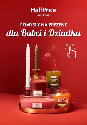 HalfPrice - gazetka promocyjna Pomysły na prezent dla Babci i Dziadka od piątku 12.01 do poniedziałku 22.01