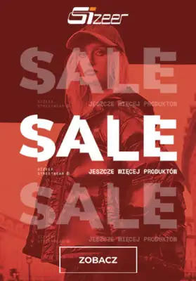 Sizeer - gazetka promocyjna Zimowa wyprzedaż od piątku 12.01 do poniedziałku 22.01