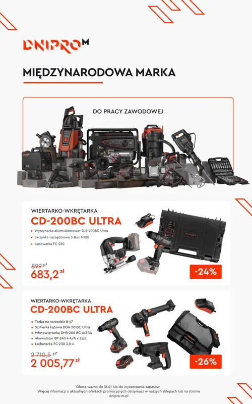 Dnipro-M - gazetka promocyjna Gazetka od poniedziałku 15.01 do środy 31.01 - strona 2