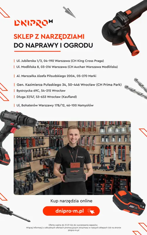 Dnipro-M - gazetka promocyjna Gazetka od poniedziałku 15.01 do środy 31.01 - strona 3