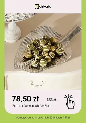 Dekoria - gazetka promocyjna Do -70% na dekoracje od wtorku 16.01 do wtorku 23.01 - strona 3 Dekoria - gazetka promocyjna Do -70% na dekoracje od wtorku 16.01 do wtorku 23.01 - strona 3