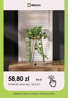 Dekoria - gazetka promocyjna Do -70% na dekoracje od wtorku 16.01 do wtorku 23.01 - strona 2 Dekoria - gazetka promocyjna Do -70% na dekoracje od wtorku 16.01 do wtorku 23.01 - strona 2