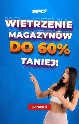 SFD - gazetka promocyjna SFD - wietrzenie magazynów od środy 17.01 do wtorku 23.01 SFD - gazetka promocyjna SFD - wietrzenie magazynów od środy 17.01 do wtorku 23.01