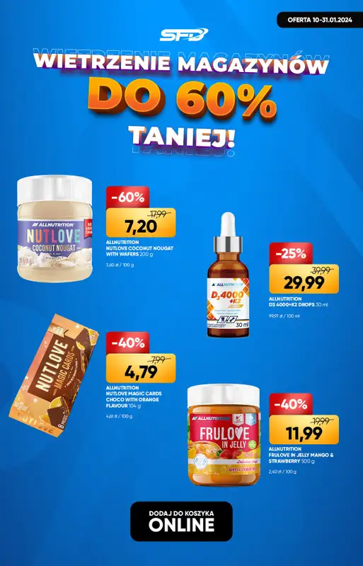 SFD - gazetka promocyjna SFD - wietrzenie magazynów od środy 17.01 do wtorku 23.01 - strona 5