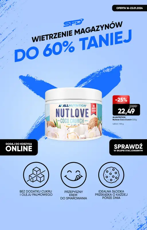 SFD - gazetka promocyjna SFD - wietrzenie magazynów od środy 17.01 do wtorku 23.01 - strona 2