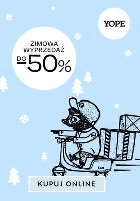 Yope - gazetka promocyjna Zimowe okazje do -50% od środy 17.01 do poniedziałku 29.01
