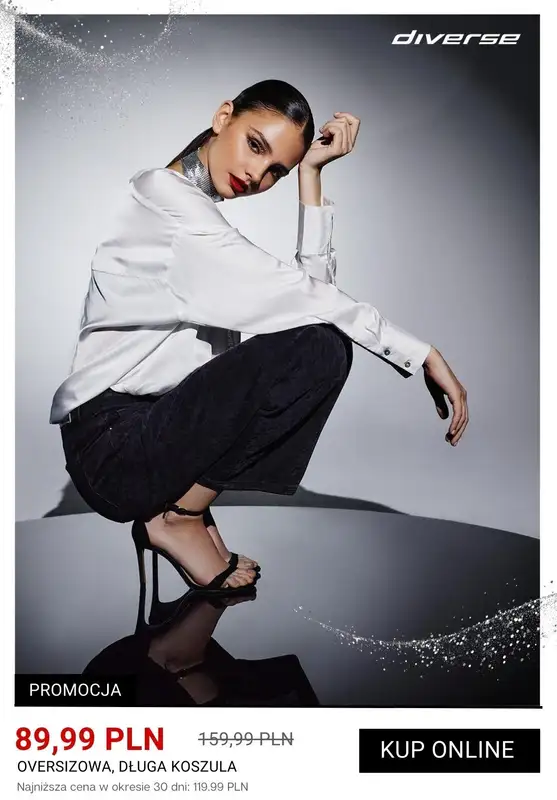 Diverse - gazetka promocyjna -50% na drugi produkt! - Kolekcja PARTY od piątku 19.01 do czwartku 25.01 - strona 7