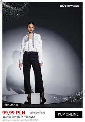 Diverse - gazetka promocyjna -50% na drugi produkt! - Kolekcja PARTY od piątku 19.01 do czwartku 25.01 - strona 8