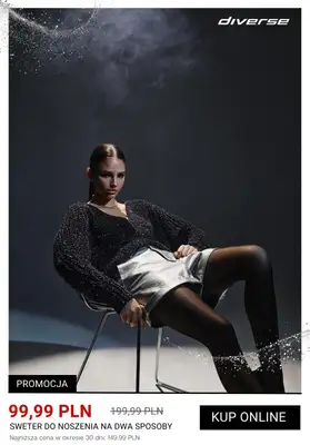 Diverse - gazetka promocyjna -50% na drugi produkt! - Kolekcja PARTY od piątku 19.01 do czwartku 25.01 - strona 6