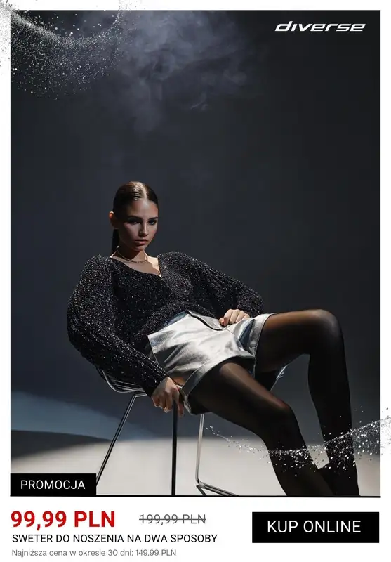 Diverse - gazetka promocyjna -50% na drugi produkt! - Kolekcja PARTY od piątku 19.01 do czwartku 25.01 - strona 6