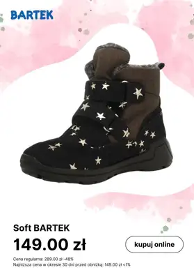 Bartek - gazetka promocyjna Do -60% WYPRZEDAŻ od poniedziałku 22.01 do poniedziałku 29.01 - strona 5 Bartek - gazetka promocyjna Do -60% WYPRZEDAŻ od poniedziałku 22.01 do poniedziałku 29.01 - strona 5