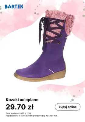 Bartek - gazetka promocyjna Do -60% WYPRZEDAŻ od poniedziałku 22.01 do poniedziałku 29.01 - strona 2 Bartek - gazetka promocyjna Do -60% WYPRZEDAŻ od poniedziałku 22.01 do poniedziałku 29.01 - strona 2