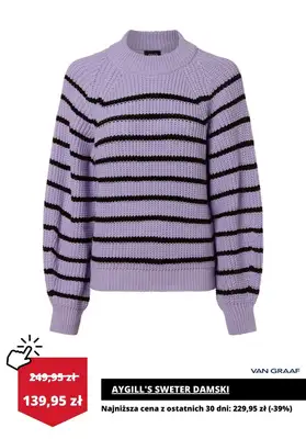 Van Graaf - gazetka promocyjna Swetry damskie na wyprzedaży od poniedziałku 22.01  - strona 4