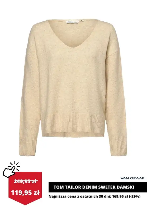 Van Graaf - gazetka promocyjna Swetry damskie na wyprzedaży od poniedziałku 22.01  - strona 8