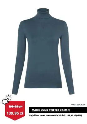 Van Graaf - gazetka promocyjna Swetry damskie na wyprzedaży od poniedziałku 22.01  - strona 7