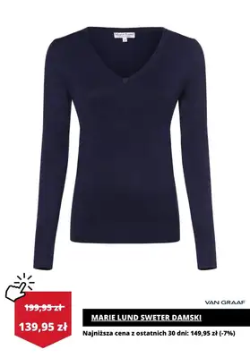 Van Graaf - gazetka promocyjna Swetry damskie na wyprzedaży od poniedziałku 22.01  - strona 5