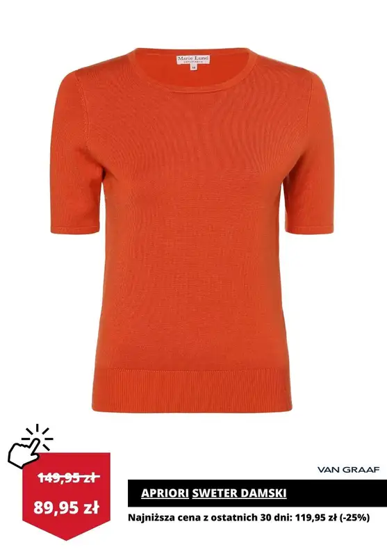 Van Graaf - gazetka promocyjna Swetry damskie na wyprzedaży od poniedziałku 22.01  - strona 11