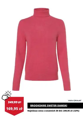 Van Graaf - gazetka promocyjna Swetry damskie na wyprzedaży od poniedziałku 22.01  - strona 3