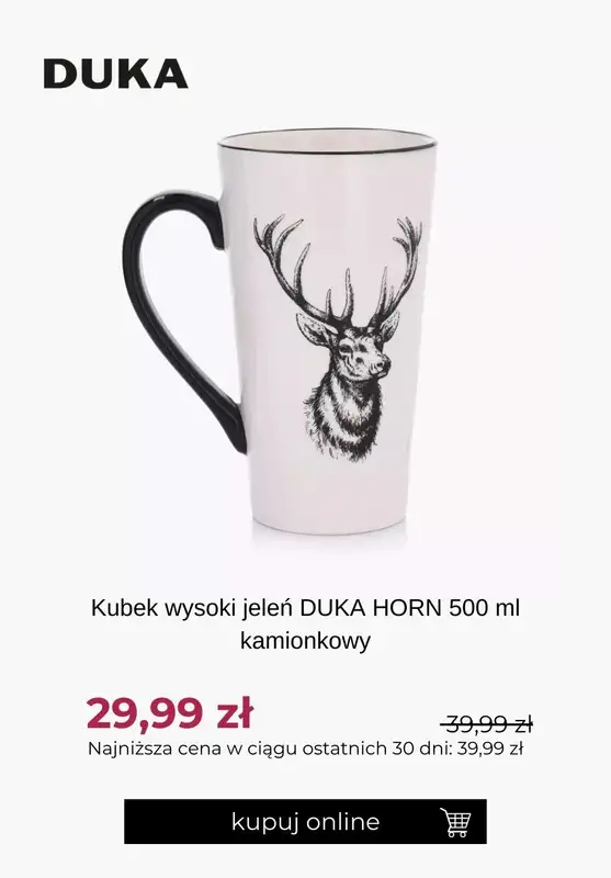 DUKA - gazetka promocyjna Dodatkowe -20% z KODEM na wybrane produkty od wtorku 23.01 do wtorku 30.01 - strona 5