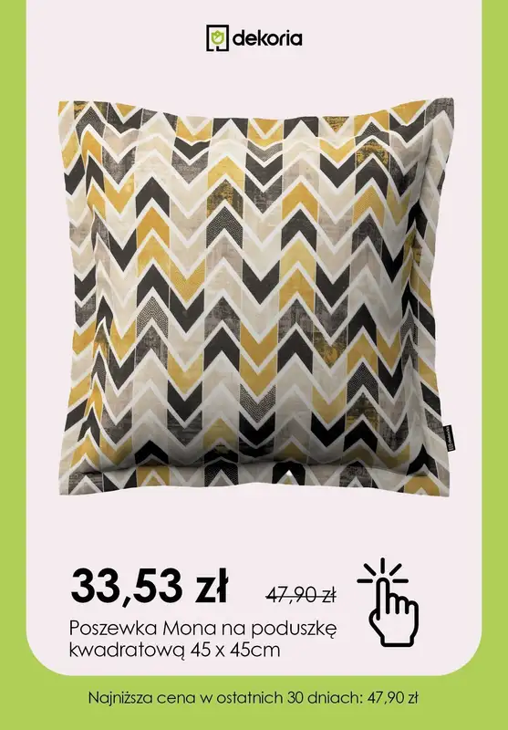 Dekoria - gazetka promocyjna Do -70% na poszewki na poduszki od wtorku 23.01 do wtorku 30.01 - strona 4