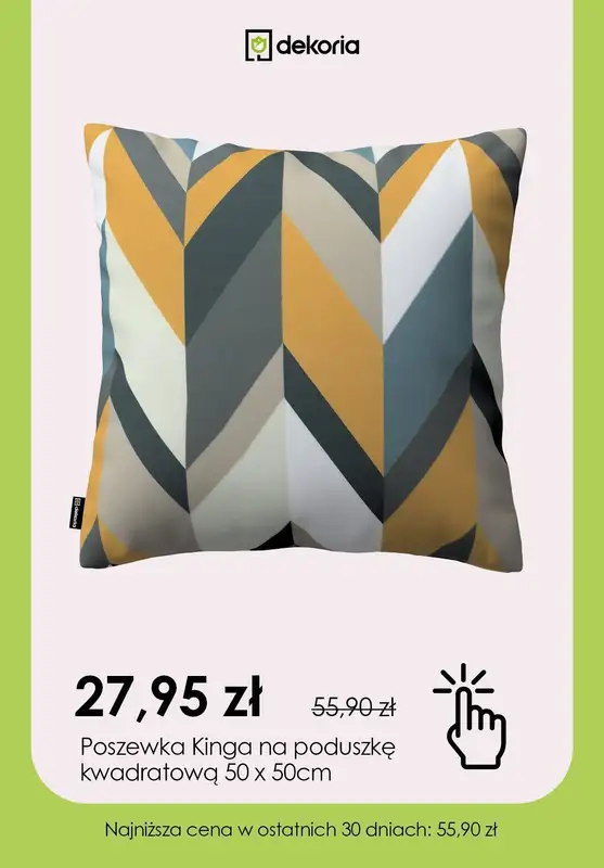 Dekoria - gazetka promocyjna Do -70% na poszewki na poduszki od wtorku 23.01 do wtorku 30.01 - strona 7