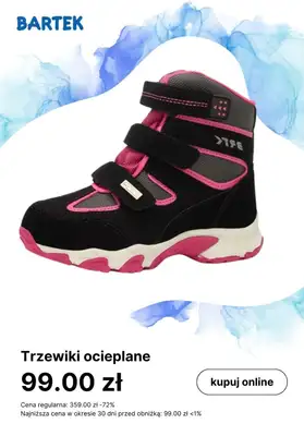 Bartek - gazetka promocyjna -15% z KODEM na wyprzedaż od czwartku 25.01  - strona 4 Bartek - gazetka promocyjna -15% z KODEM na wyprzedaż od czwartku 25.01  - strona 4