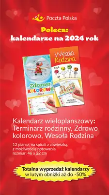 Poczta Polska - gazetka promocyjna Prezenty na Walentynki od poniedziałku 29.01 do czwartku 15.02 - strona 36 Poczta Polska - gazetka promocyjna Prezenty na Walentynki od poniedziałku 29.01 do czwartku 15.02 - strona 36