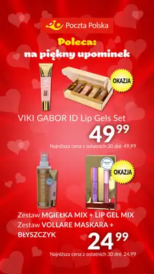 Poczta Polska - gazetka promocyjna Prezenty na Walentynki od poniedziałku 29.01 do czwartku 15.02 - strona 26 Poczta Polska - gazetka promocyjna Prezenty na Walentynki od poniedziałku 29.01 do czwartku 15.02 - strona 26