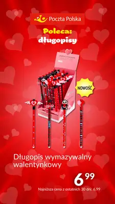 Poczta Polska - gazetka promocyjna Prezenty na Walentynki od poniedziałku 29.01 do czwartku 15.02 - strona 33 Poczta Polska - gazetka promocyjna Prezenty na Walentynki od poniedziałku 29.01 do czwartku 15.02 - strona 33