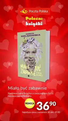 Poczta Polska - gazetka promocyjna Prezenty na Walentynki od poniedziałku 29.01 do czwartku 15.02 - strona 20 Poczta Polska - gazetka promocyjna Prezenty na Walentynki od poniedziałku 29.01 do czwartku 15.02 - strona 20