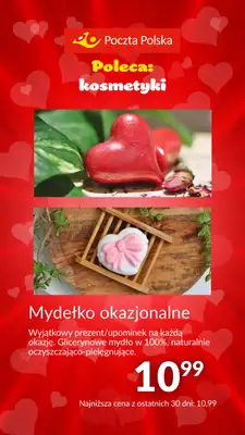 Poczta Polska - gazetka promocyjna Prezenty na Walentynki od poniedziałku 29.01 do czwartku 15.02 - strona 23 Poczta Polska - gazetka promocyjna Prezenty na Walentynki od poniedziałku 29.01 do czwartku 15.02 - strona 23